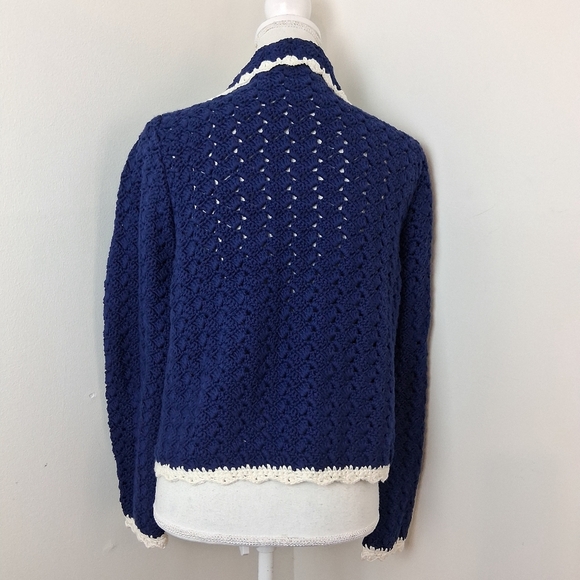 Alex Mill Molly Hand- Crochet Cardigan Size Medium NWOT - Picture 9 of 16
